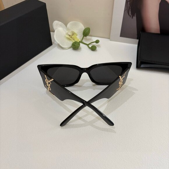 New Saint Laurent SL M119 BLAZE-001 Black Cat Eye Women\'s Sunglasses Fashion main image 5